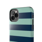 Navy and Teal Phone Case