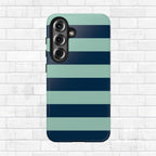 Navy and Teal Phone Case