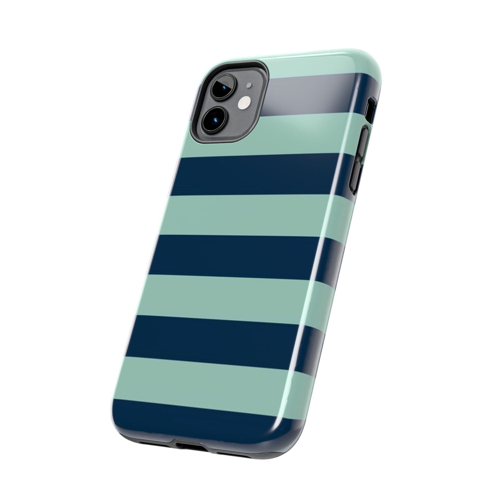 Navy and Teal Phone Case