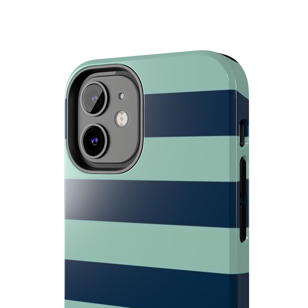 Navy and Teal Phone Case