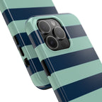 Navy and Teal Phone Case