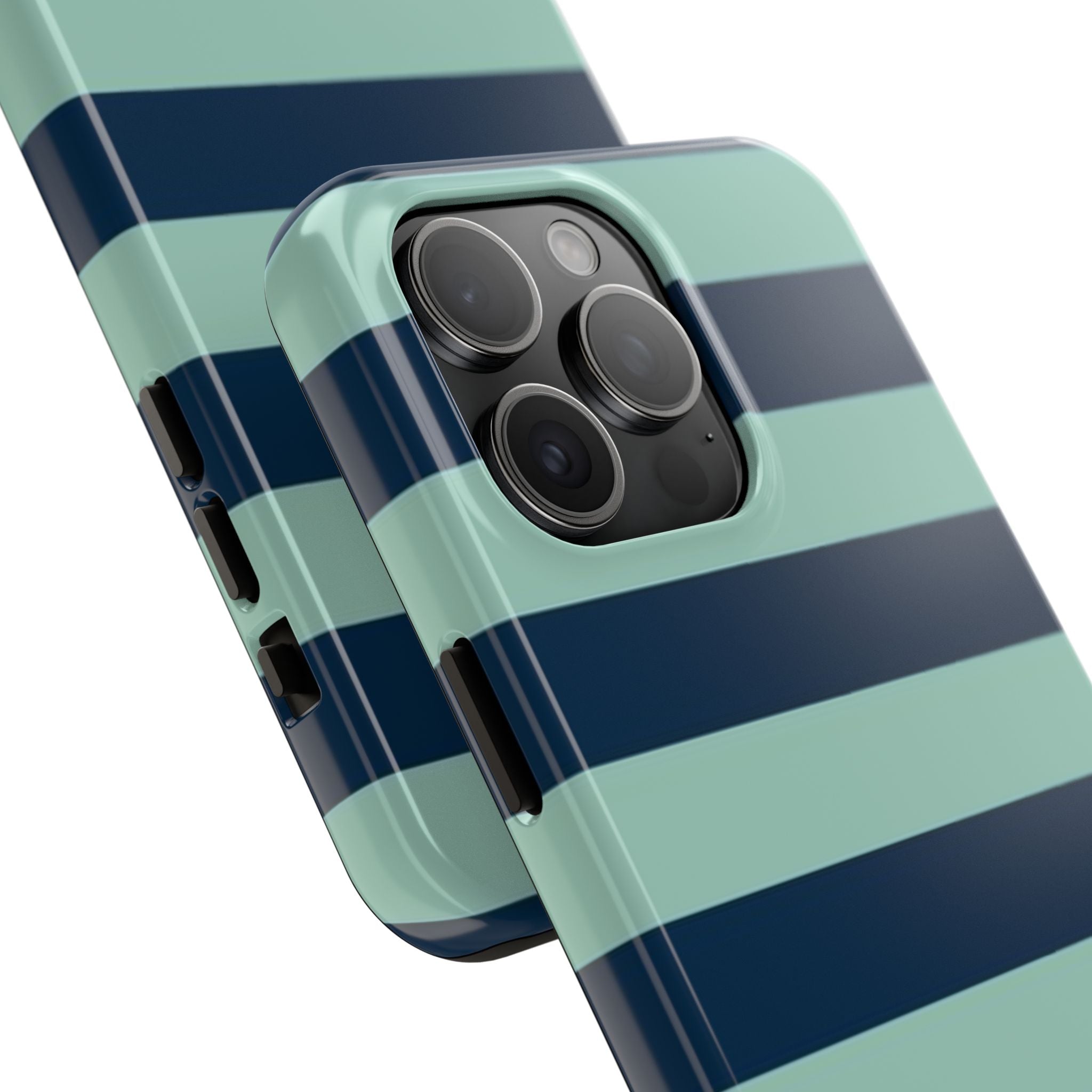 Navy and Teal Phone Case