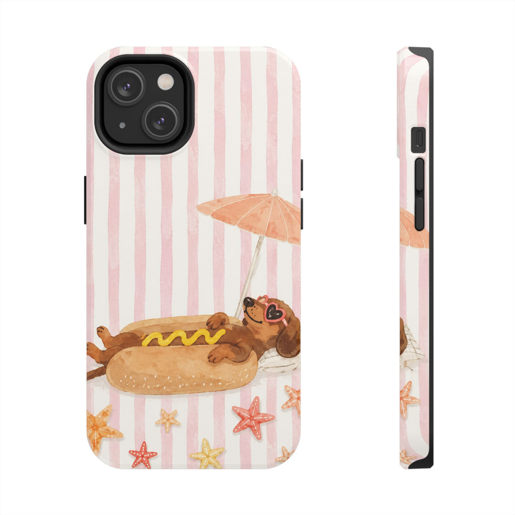 Chillin Dashshund Phone Case