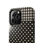 Mixed Patterns Polka Dots/Strips Phone Case