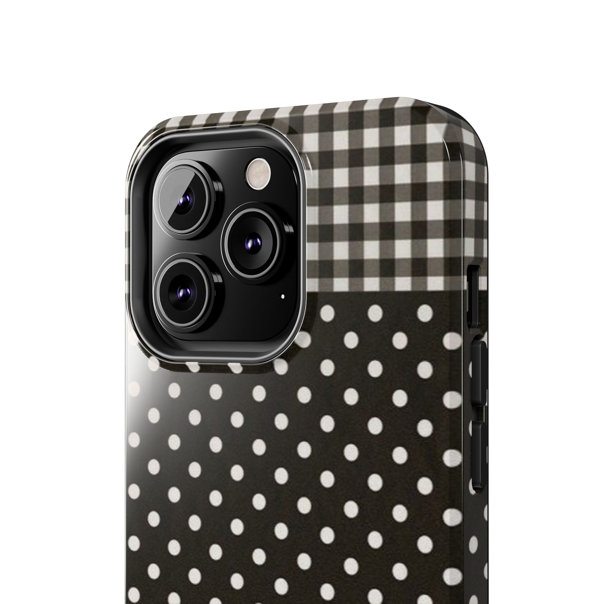 Mixed Patterns Polka Dots/Strips Phone Case