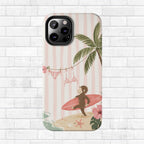 Pink Curious George Phone Case