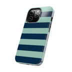 Navy and Teal Phone Case
