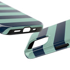Navy and Teal Phone Case