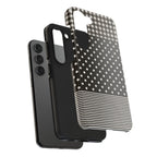 Mixed Patterns Polka Dots/Strips Phone Case