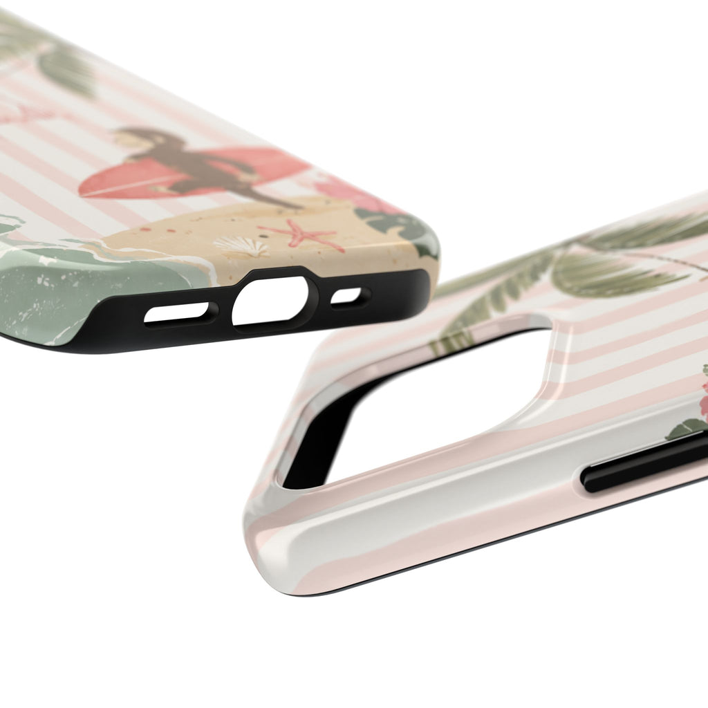 Pink Curious George Phone Case