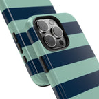 Navy and Teal Phone Case