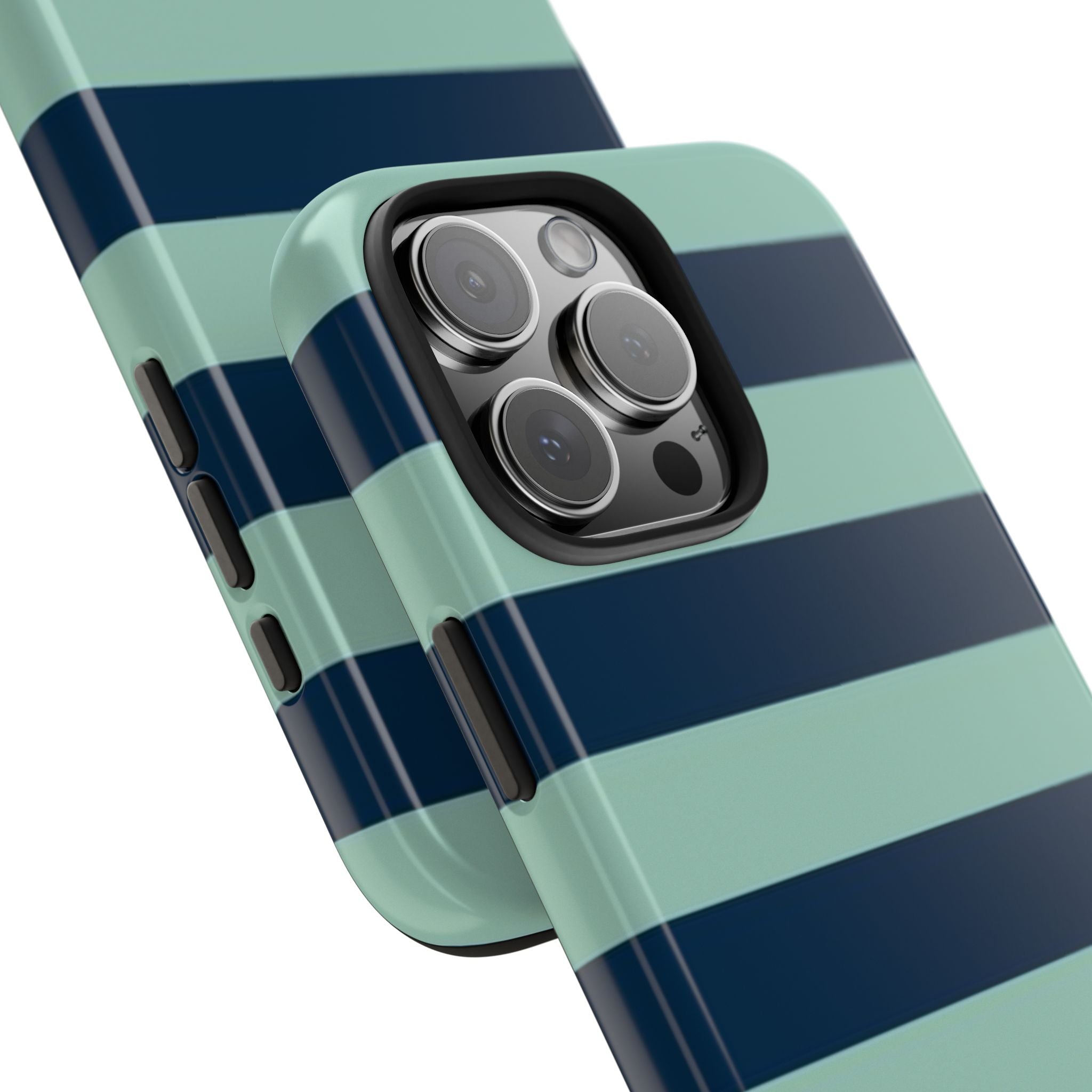 Navy and Teal Phone Case