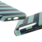 Navy and Teal Phone Case
