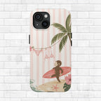 Pink Curious George Phone Case