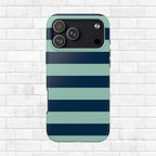 Navy and Teal Phone Case