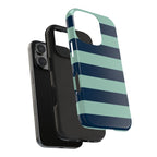 Navy and Teal Phone Case