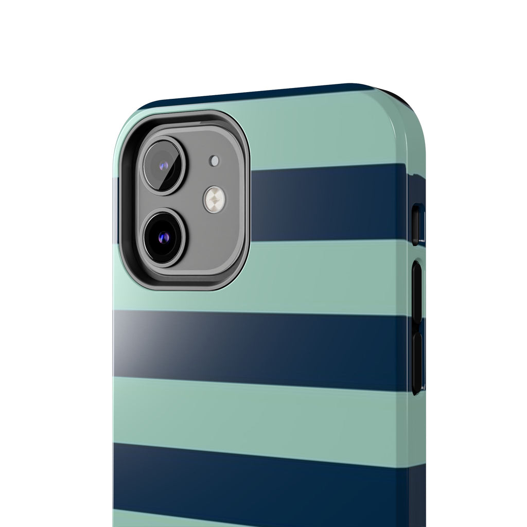 Navy and Teal Phone Case