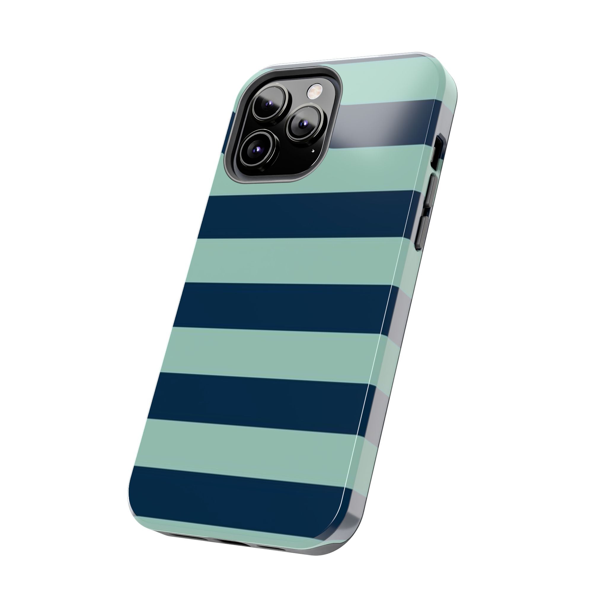 Navy and Teal Phone Case