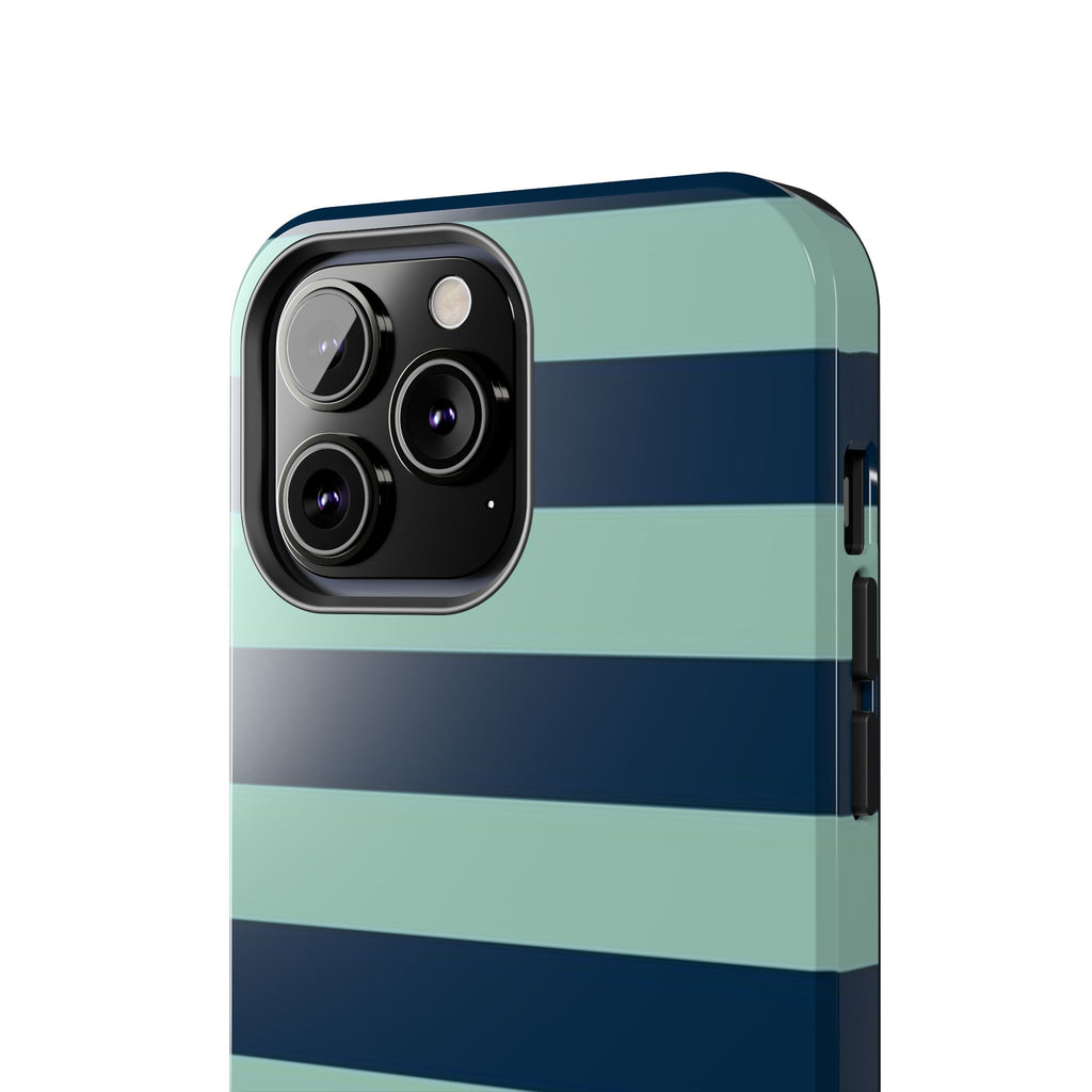 Navy and Teal Phone Case
