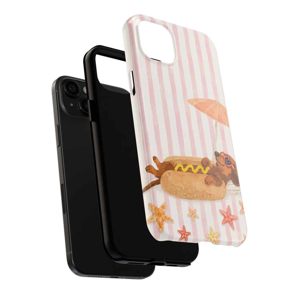 Chillin Dashshund Phone Case