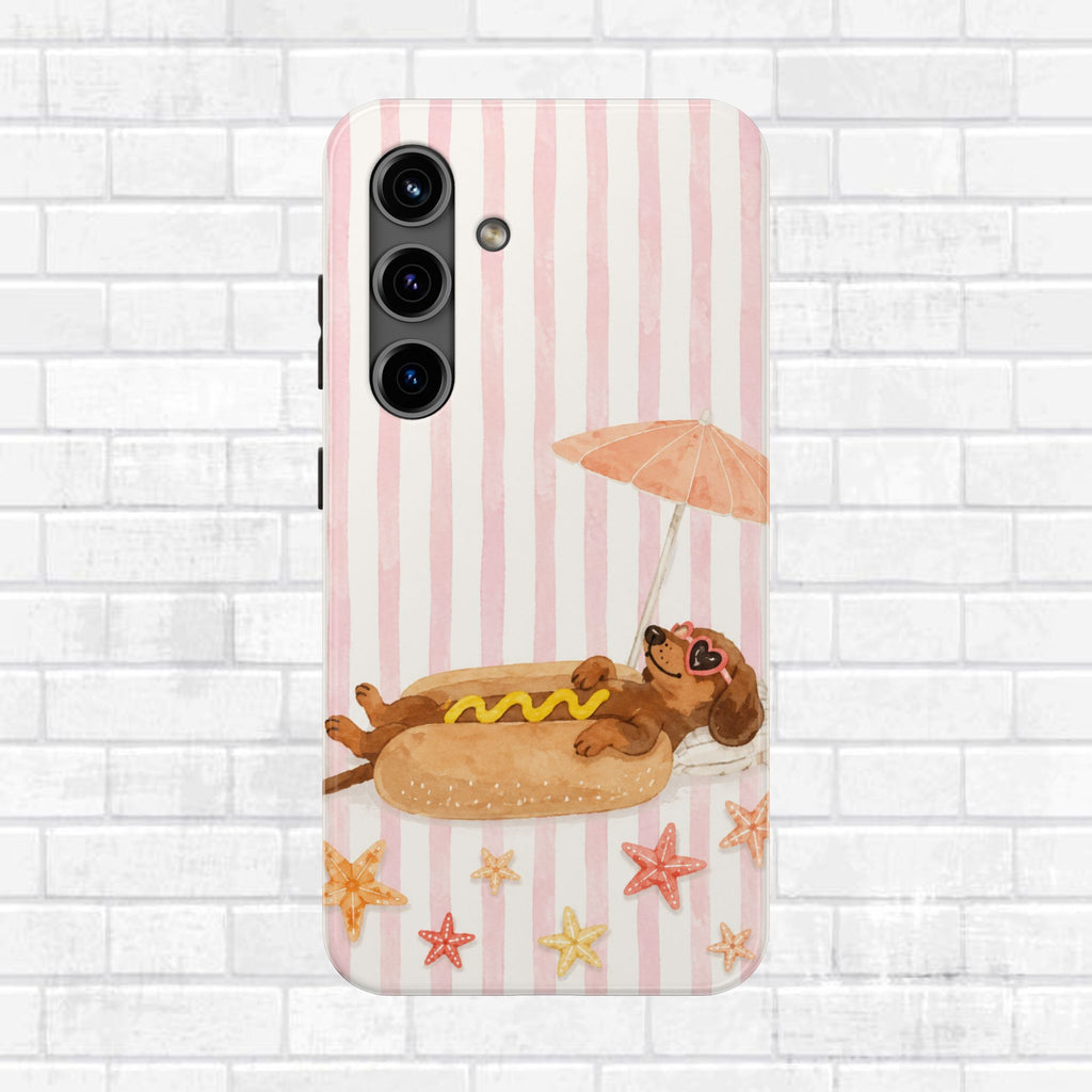 Chillin Dashshund Phone Case