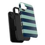 Navy and Teal Phone Case