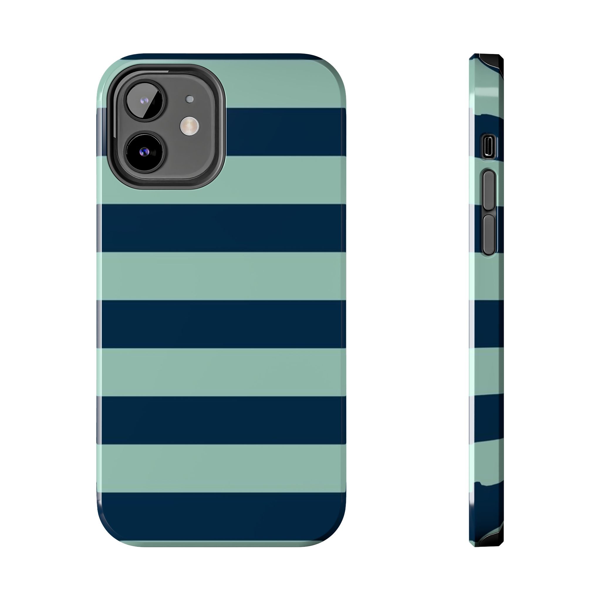Navy and Teal Phone Case