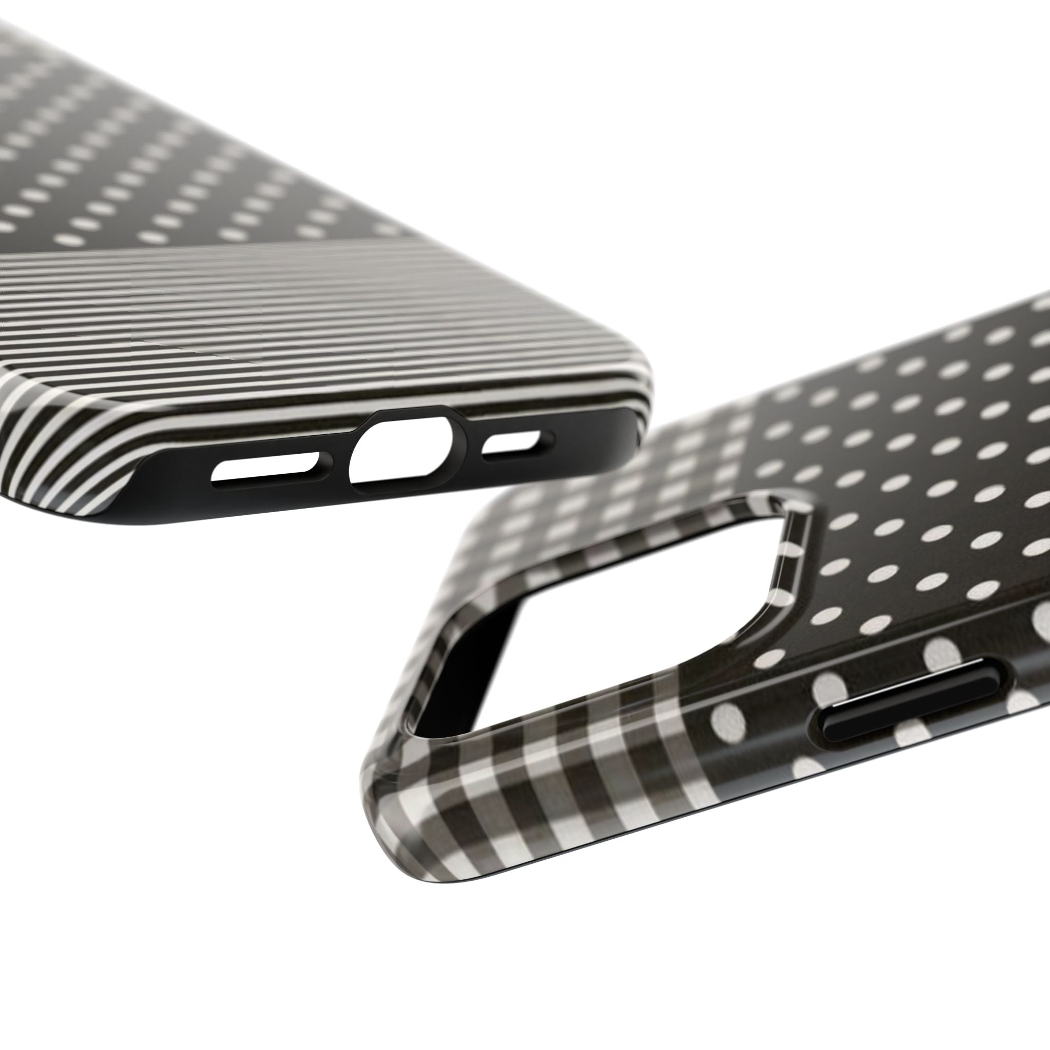 Mixed Patterns Polka Dots/Strips Phone Case
