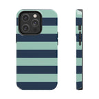 Navy and Teal Phone Case