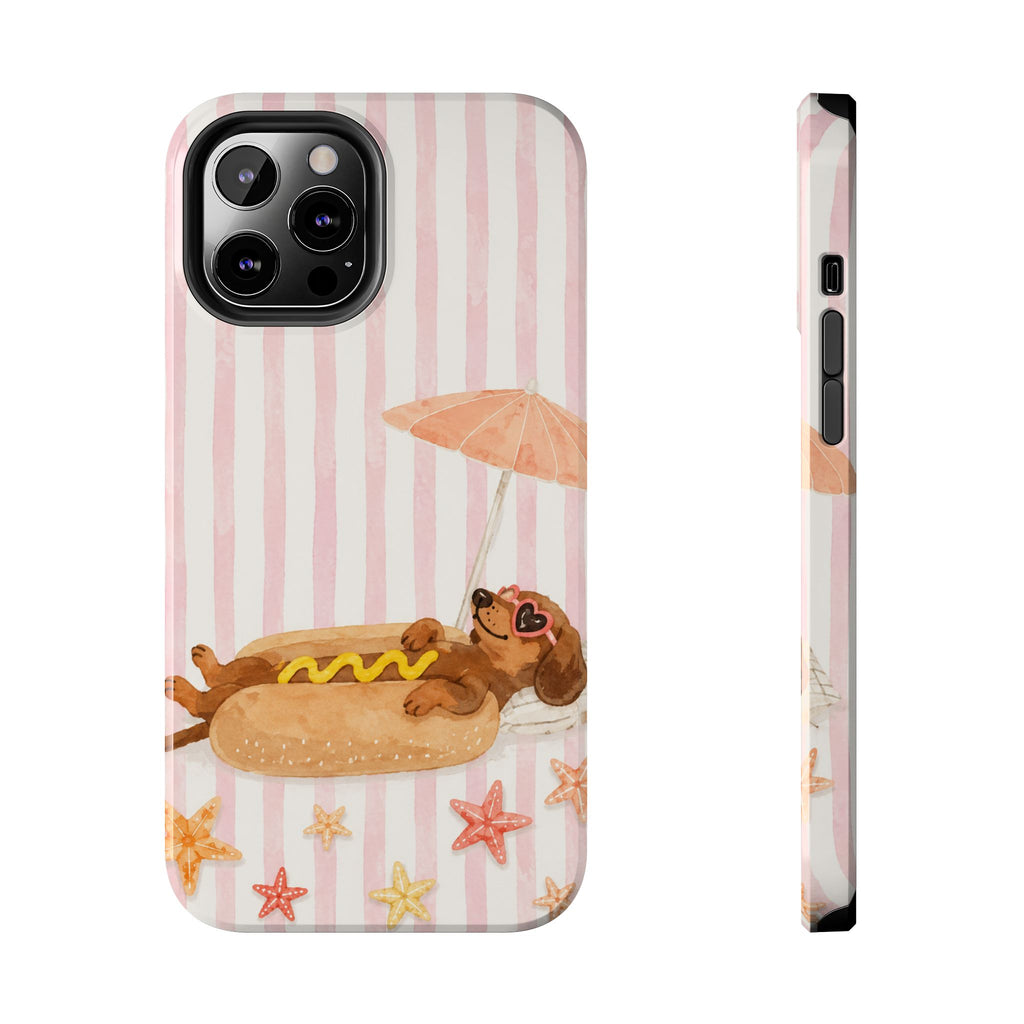 Chillin Dashshund Phone Case