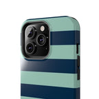 Navy and Teal Phone Case