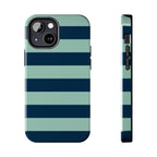 Navy and Teal Phone Case