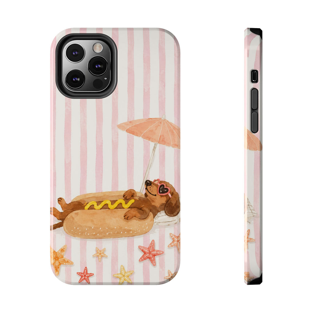 Chillin Dashshund Phone Case