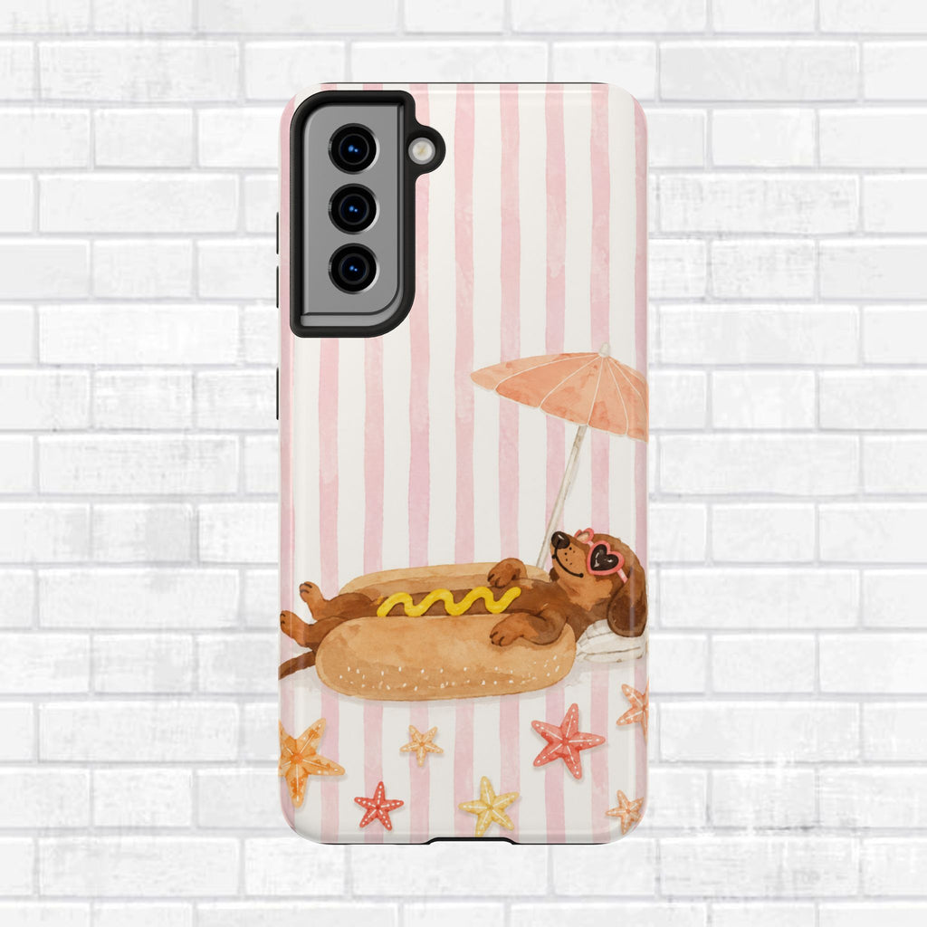 Chillin Dashshund Phone Case