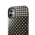 Mixed Patterns Polka Dots/Strips Phone Case