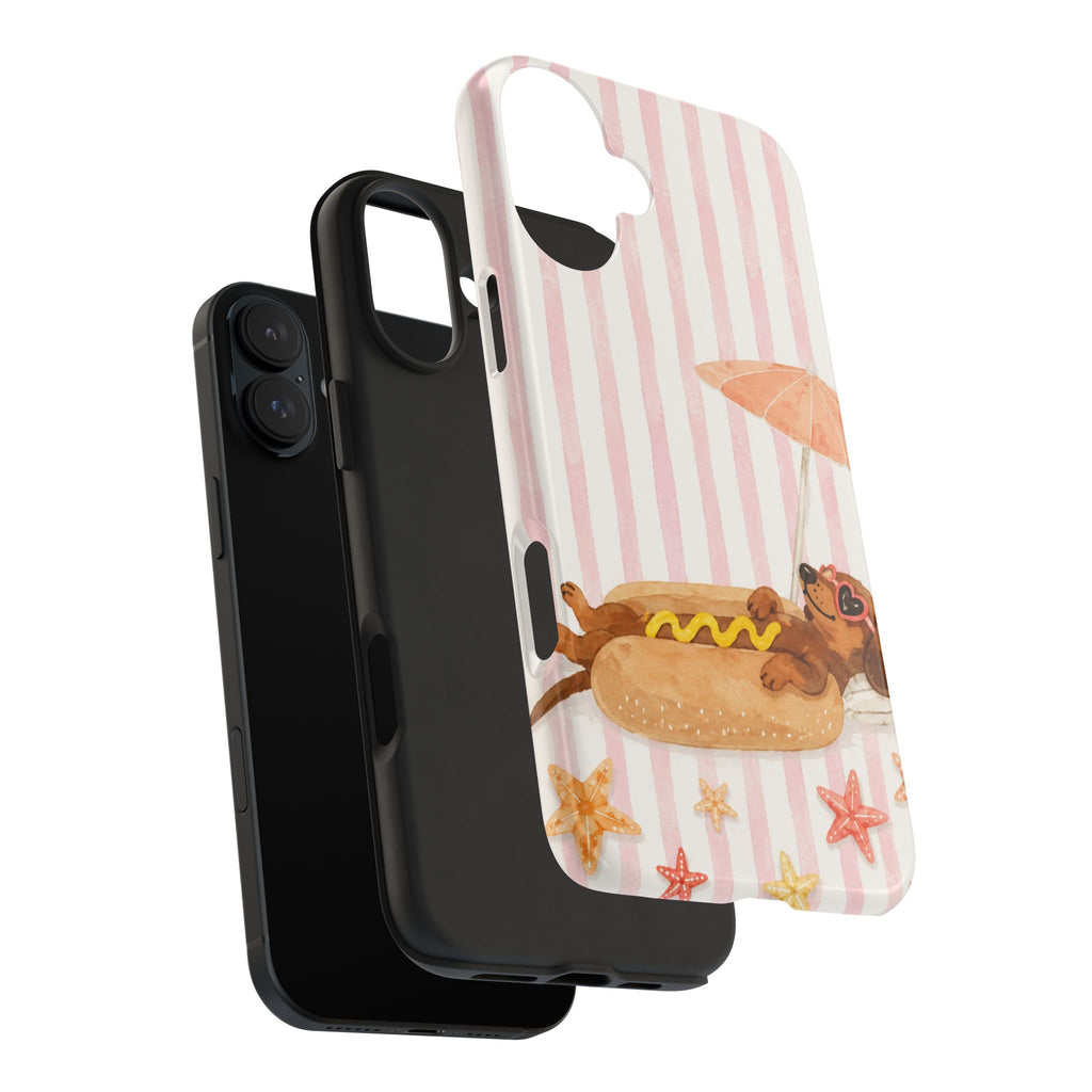Chillin Dashshund Phone Case