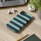 Navy and Teal Phone Case