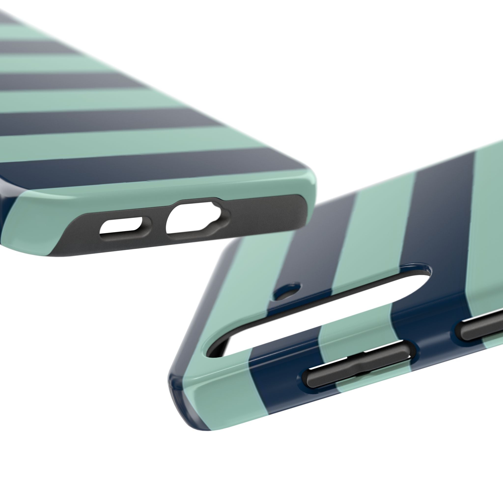 Navy and Teal Phone Case