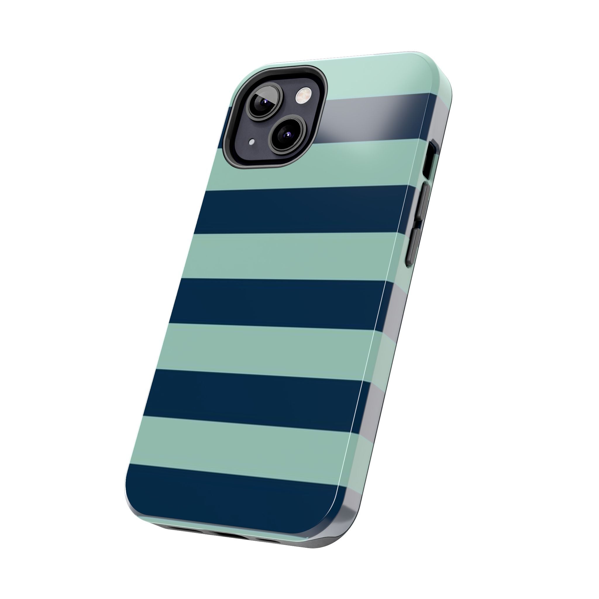 Navy and Teal Phone Case