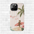 Pink Curious George Phone Case