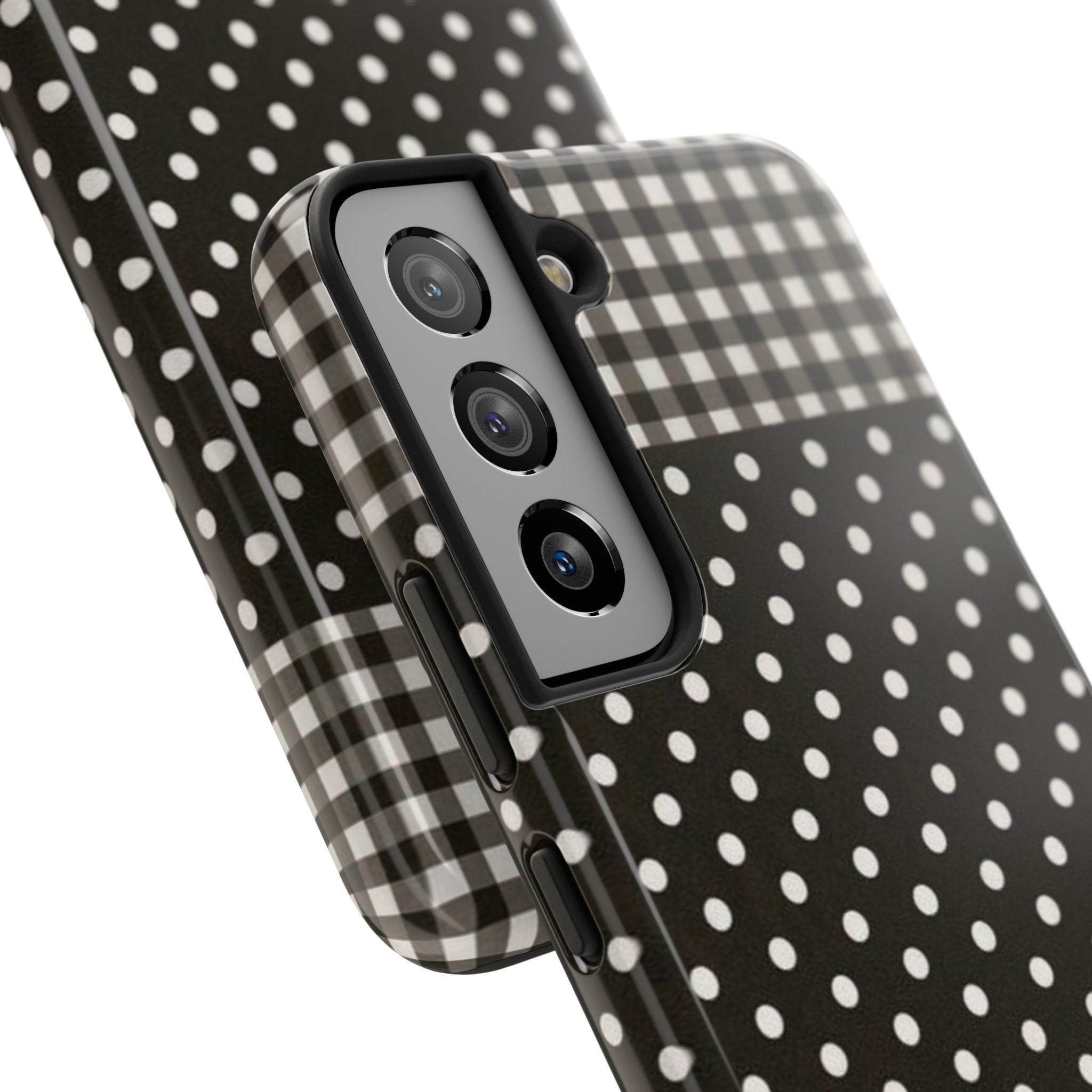 Mixed Patterns Polka Dots/Strips Phone Case