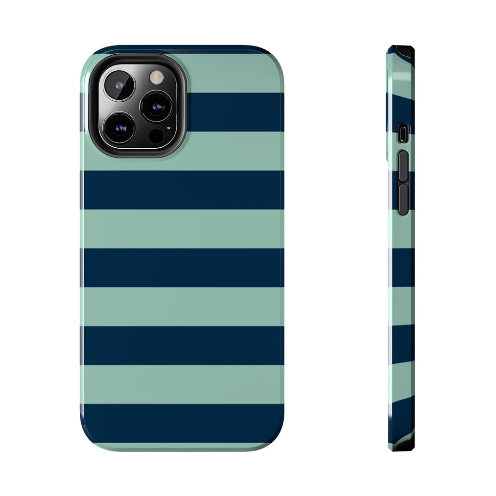 Navy and Teal Phone Case