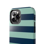 Navy and Teal Phone Case