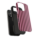 Cherry Cola Striped Phone Case