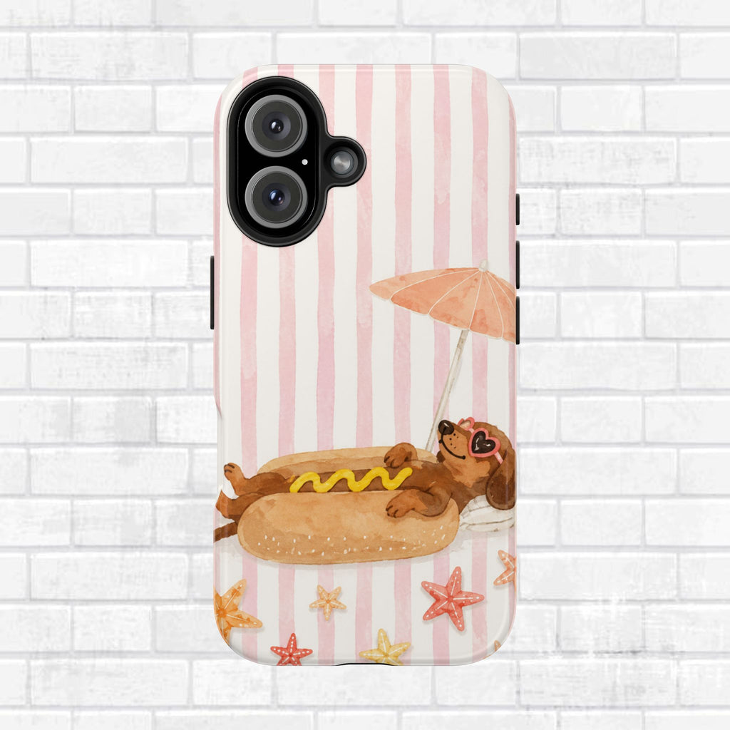Chillin Dashshund Phone Case