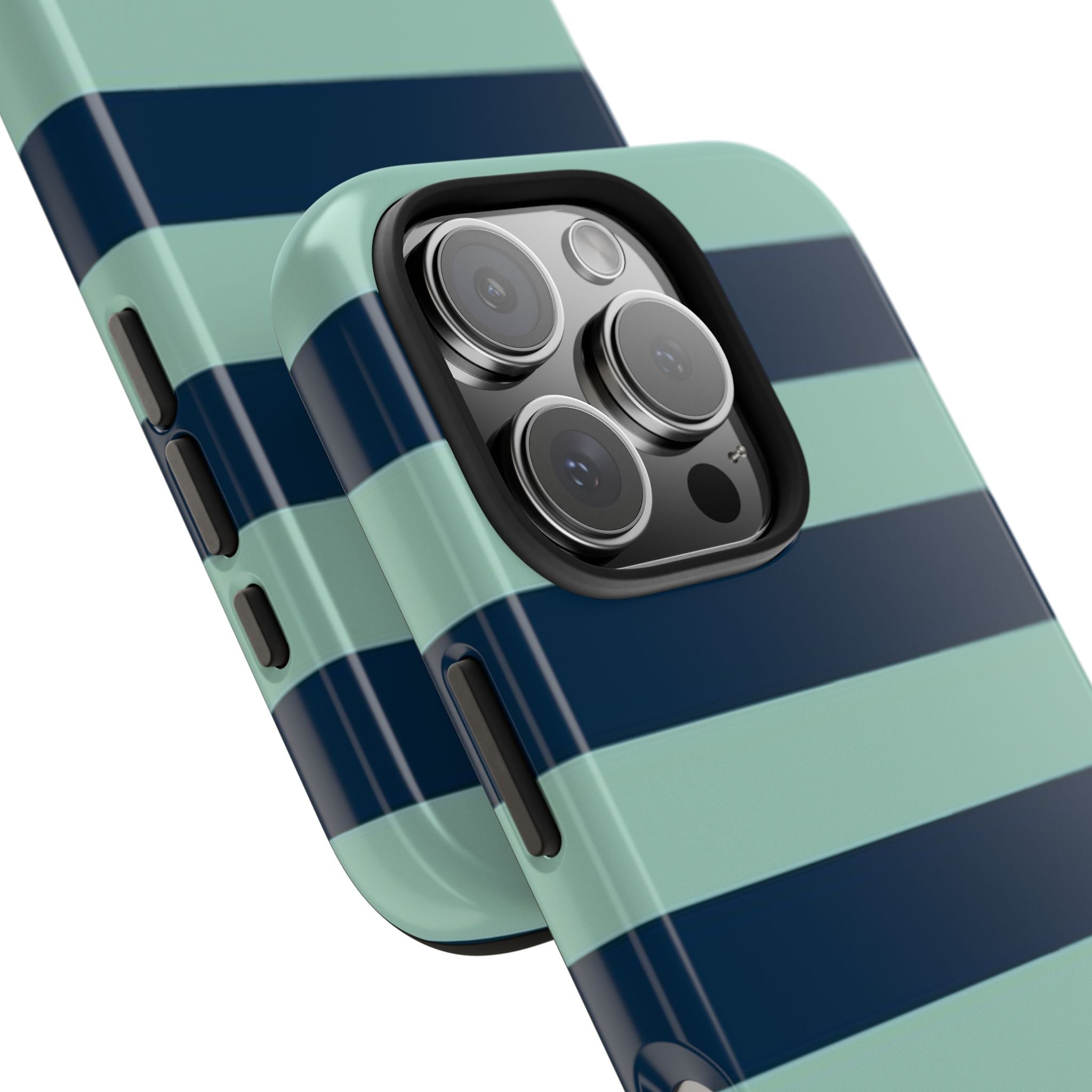 Navy and Teal Phone Case