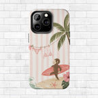 Pink Curious George Phone Case