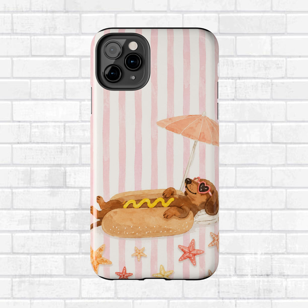 Chillin Dashshund Phone Case