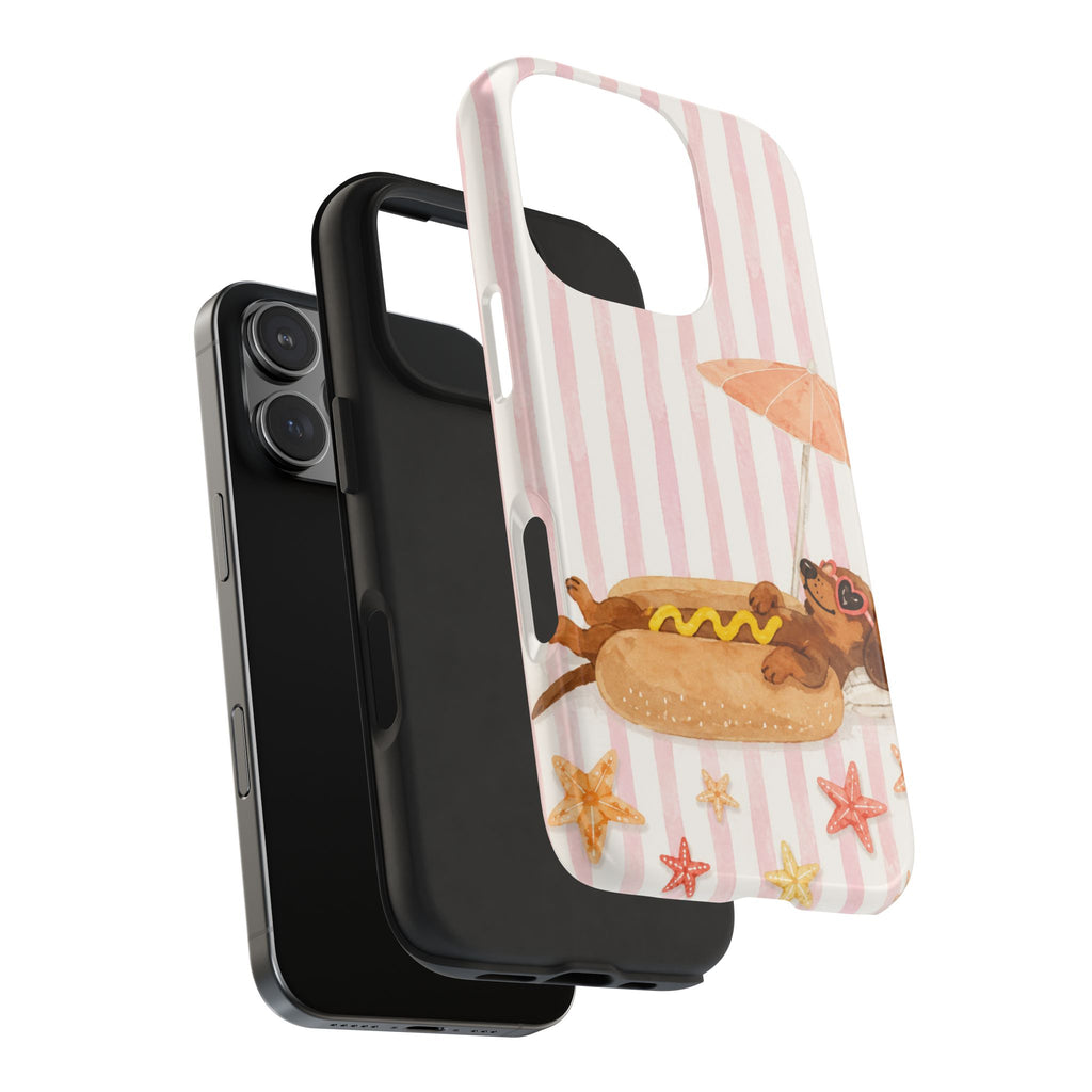 Chillin Dashshund Phone Case