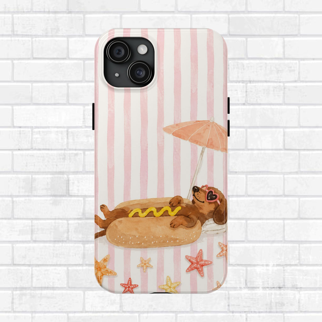 Chillin Dashshund Phone Case